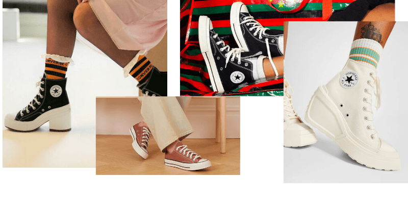 Converse Check 70 on women's feet