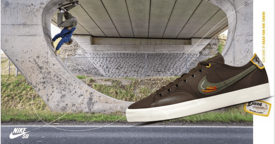 Daan van der Linden X Nike SB Blazer Court 🛹🎣