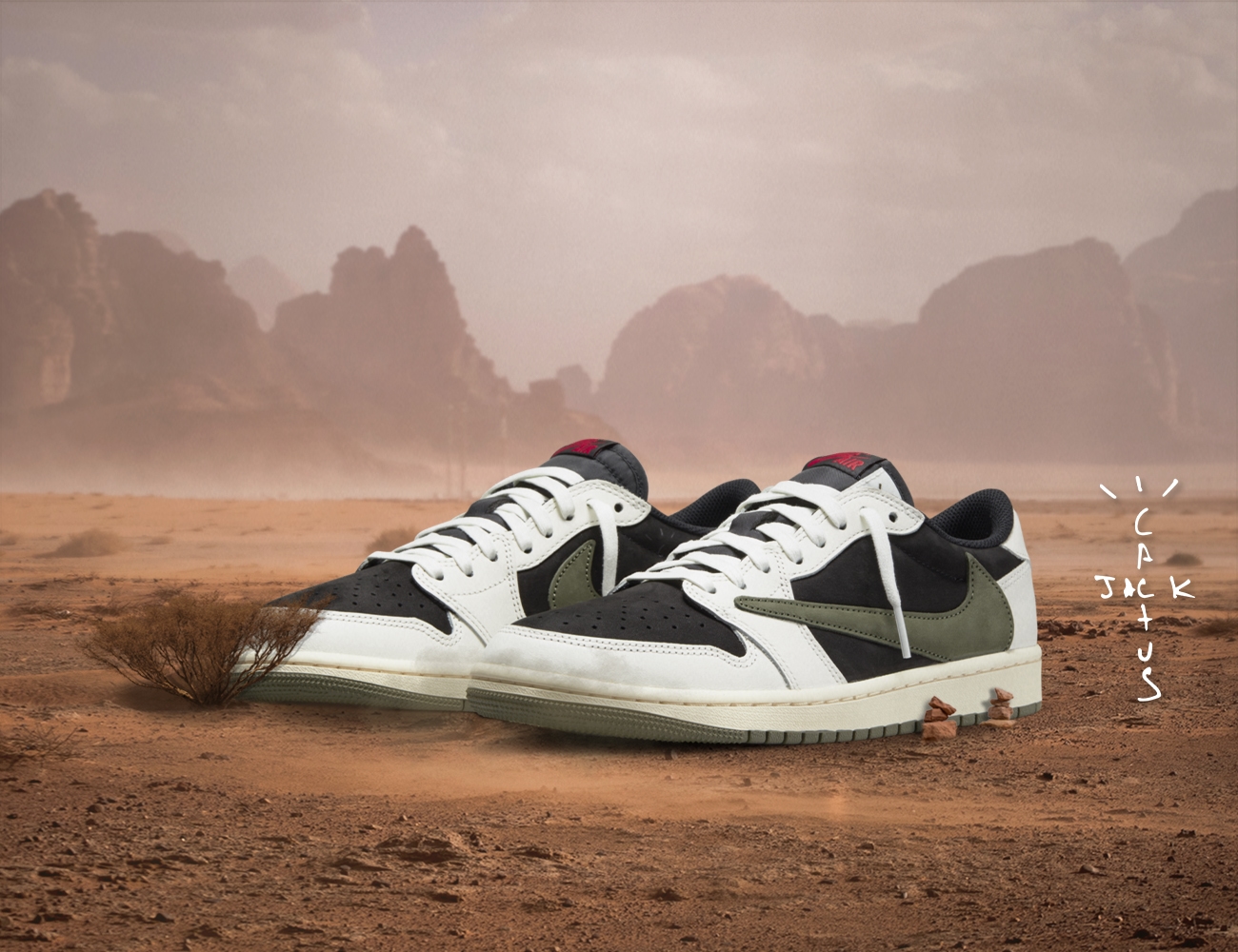 Last But Not Least: Travis Scott x Air Jordan 1 Low 'Olive'