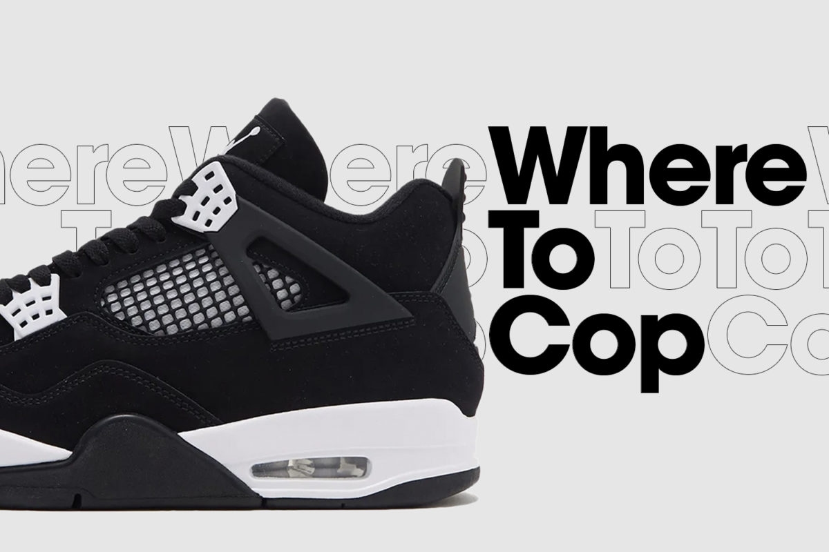 Where to cop: Air Jordan 4 'White Thunder'