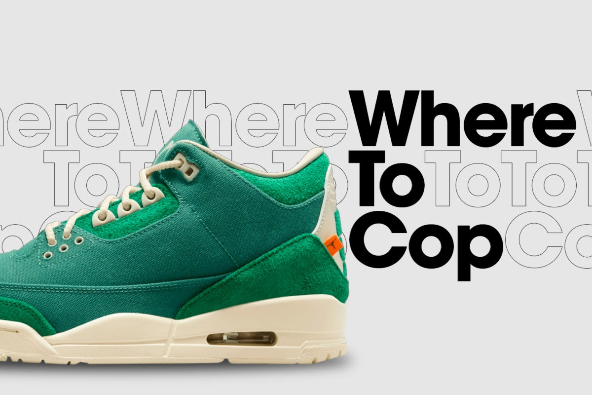 Where to cop: Nina Chanel Abney x  Air Jordan 3 'Bicoastal'