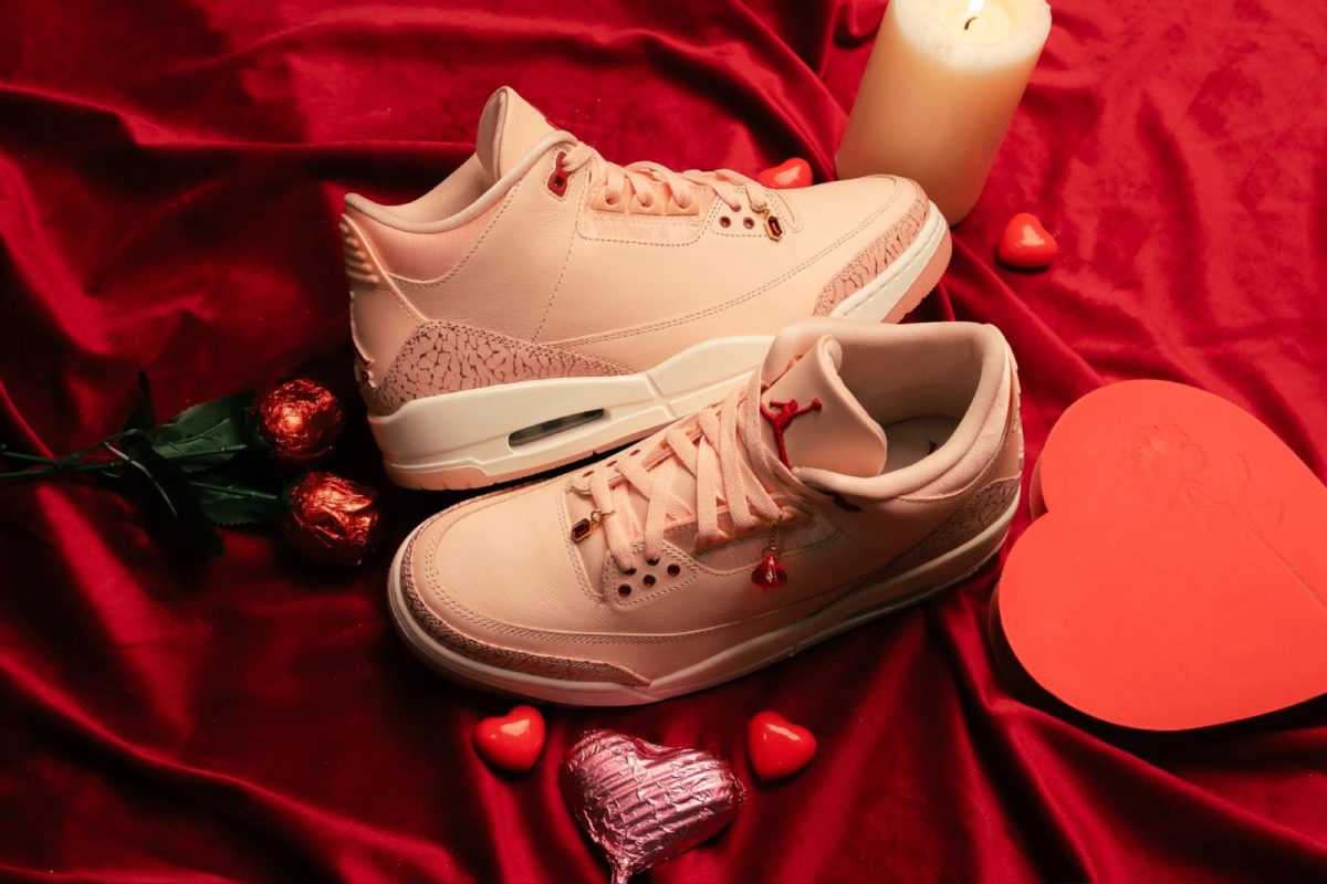 Verwen jezelf deze Valentijnsdag met de Air Jordan 3 'Treat Yourself'
