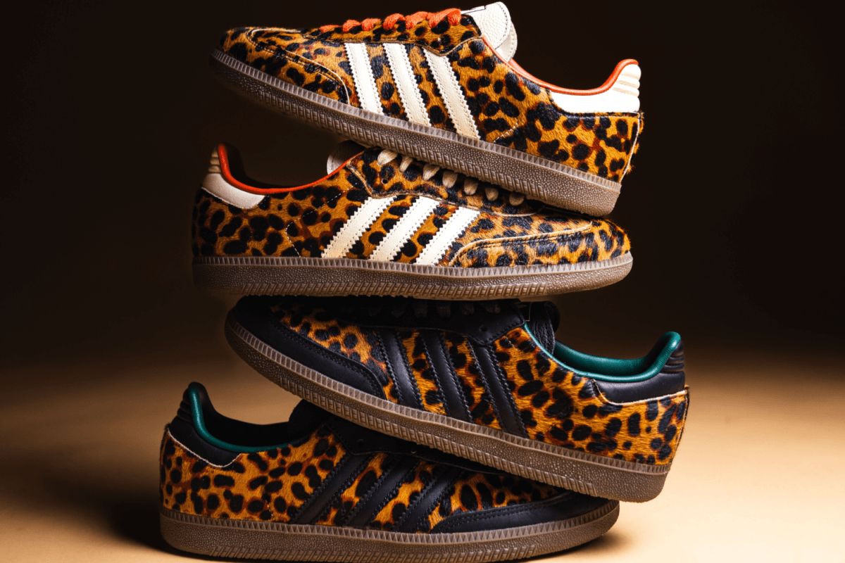 De adidas Samba WMNS 'Leopard Print' gaat droppen