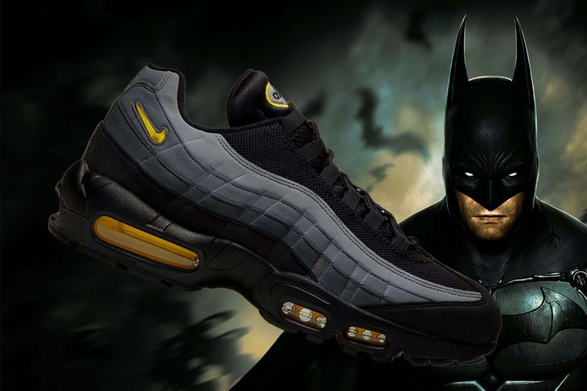 De Nike Air Max 95 'Batman' dropt binnenkort