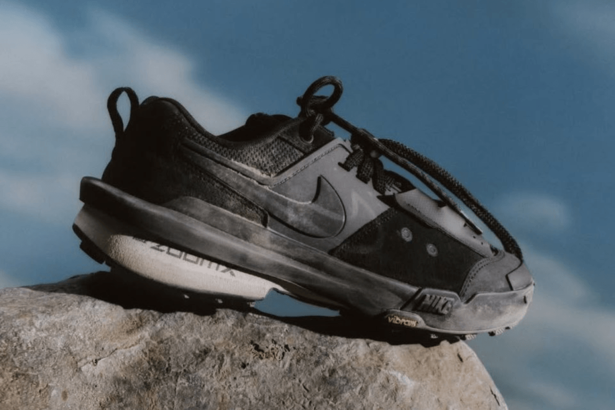 Nike en sacai introduceren de  Zegamadome: een outdoor silhouet met Vibram zool