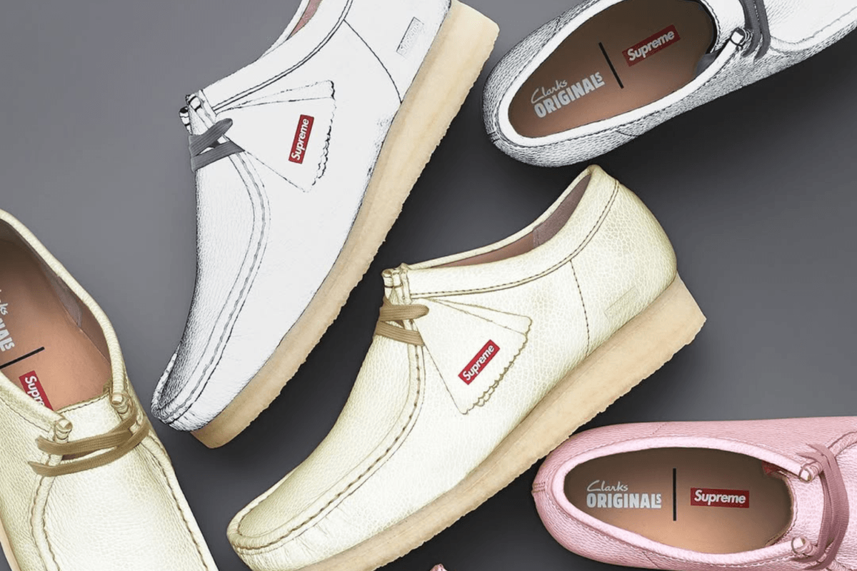 Supreme slaat opnieuw de handen ineen met Clarks