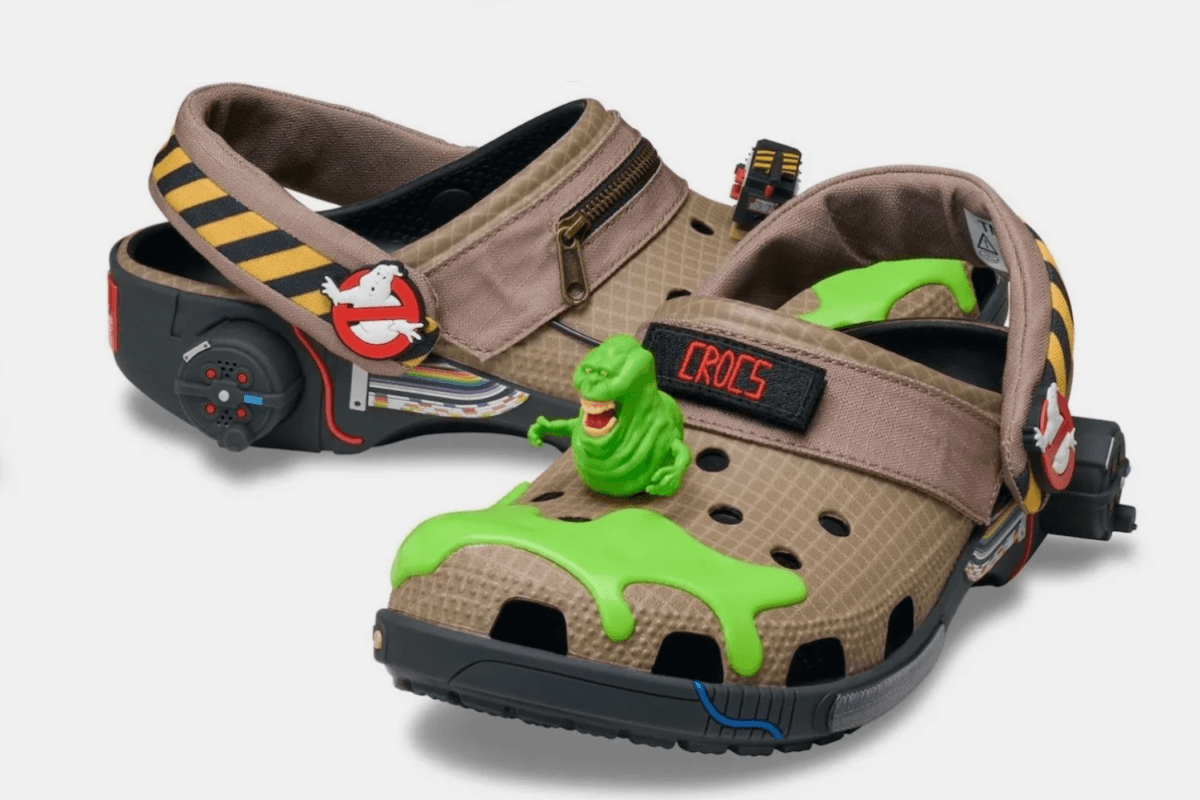 Crocs geeft Classic Clog een spookachtige twist in samenwerking Ghostbusters