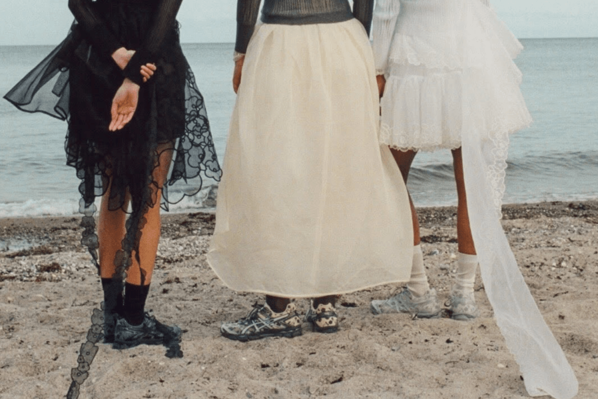 Cecilie Bahnsen geeft de ASICS GEL-Cumulus 16 een elegante draai