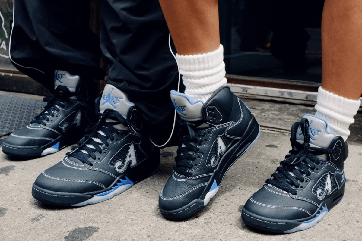De Awake NY x Air Jordan 5 'Racer Blue' verschijnt deze week