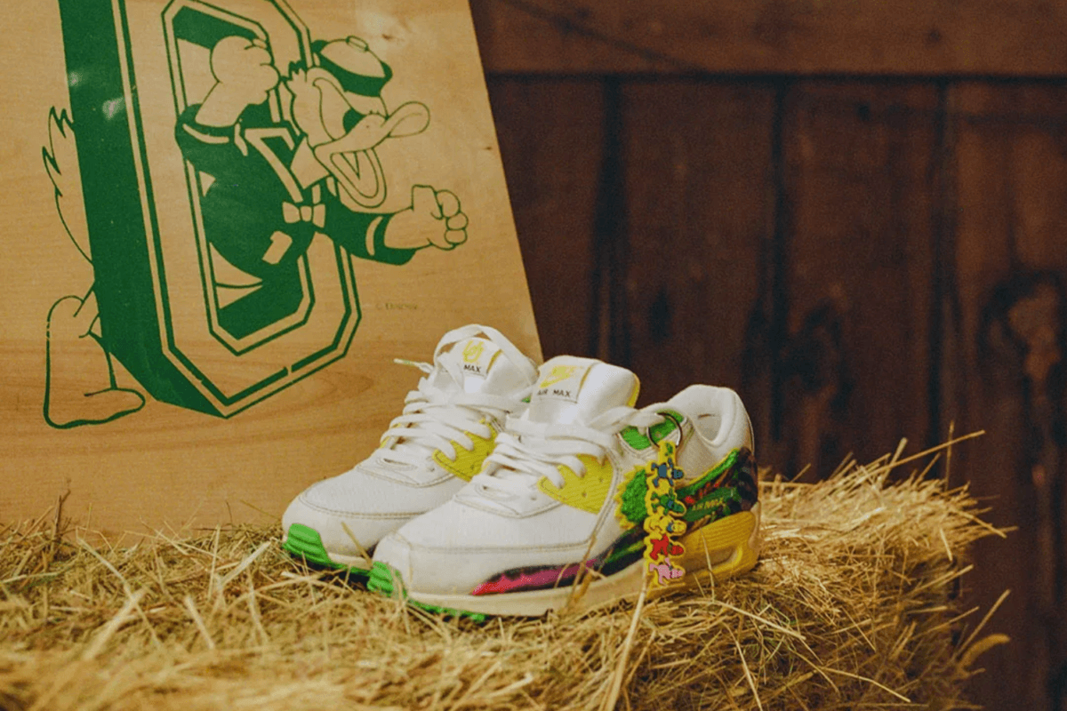 Nike en Grateful Dead brengen ode aan de University of Oregon met een Air Max 90