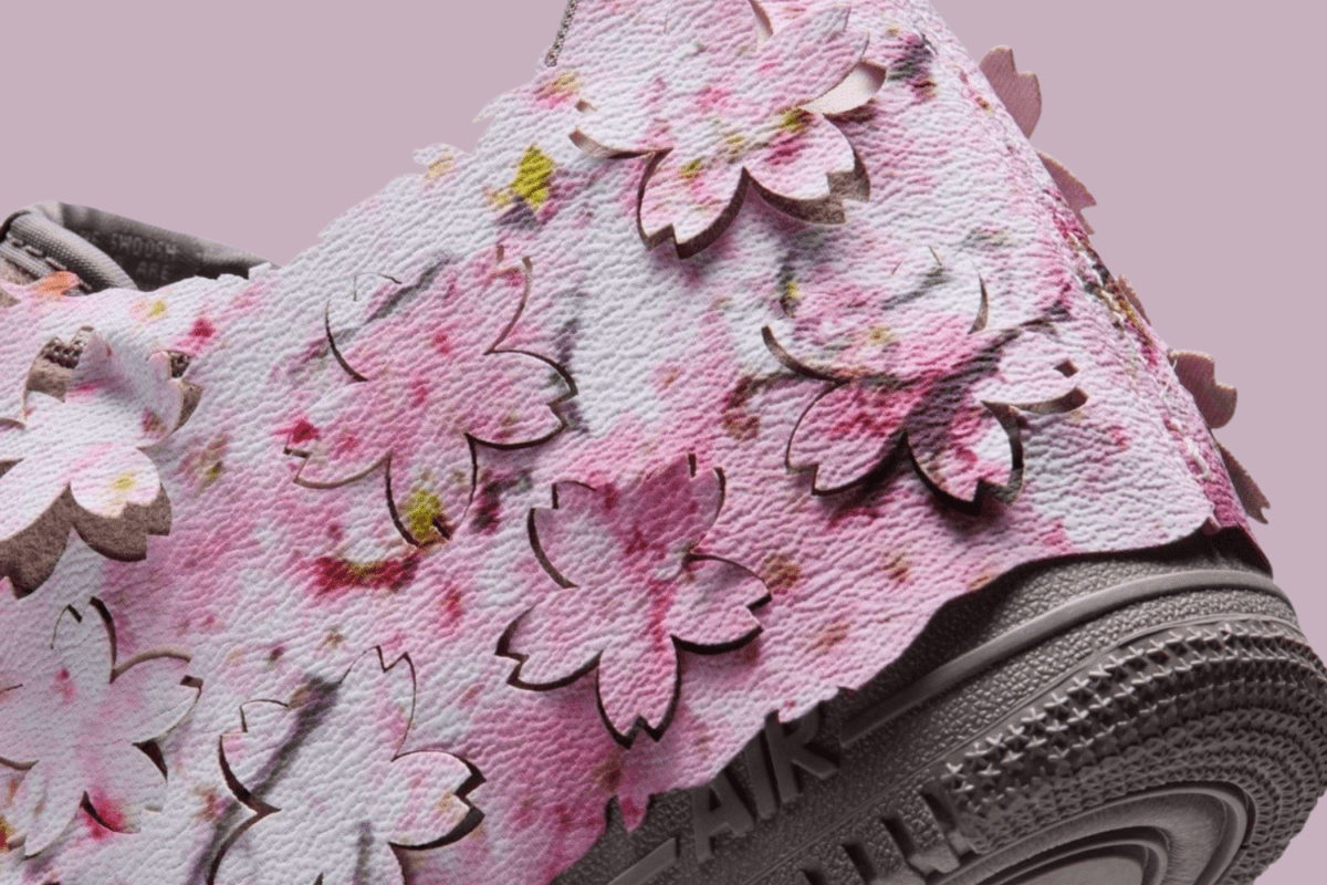 Officiële beelden van de Nike Air Force 1 '07 Low 'Cherry Blossoms'