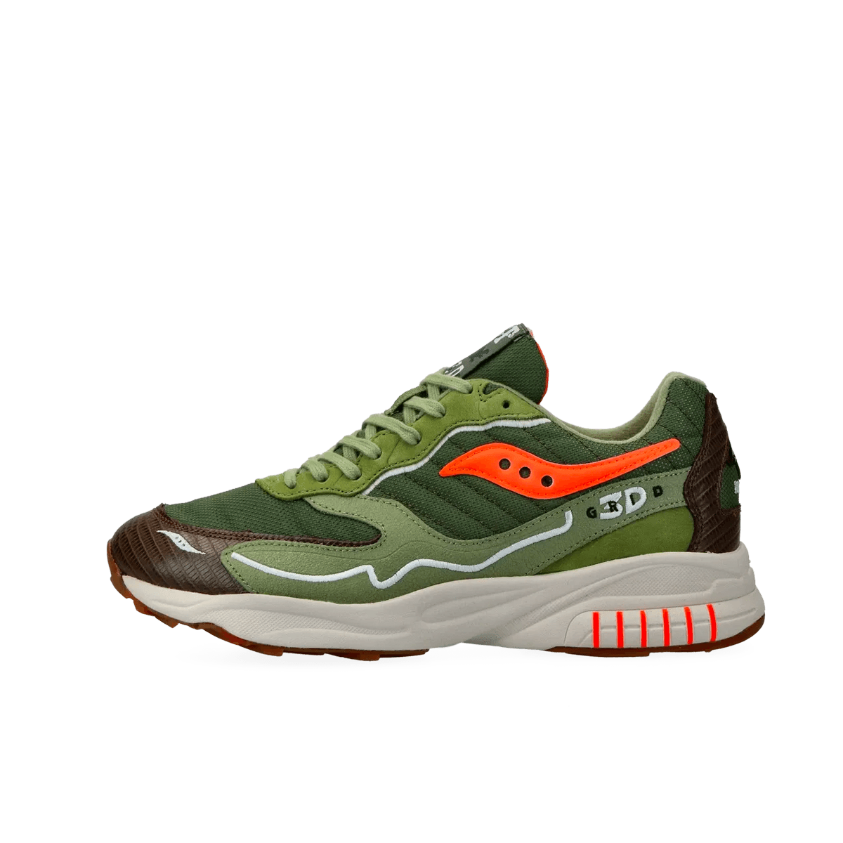 Maybe Tomorrow x Saucony Grid 3D Hurricane 'Green' S70682-1