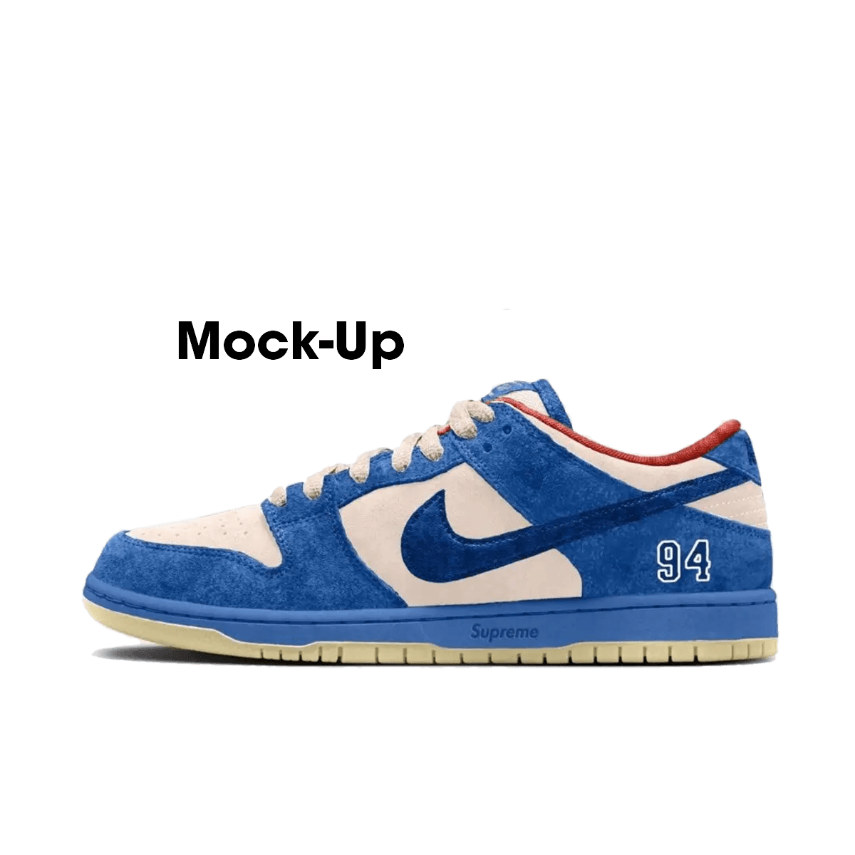 Supreme x Nike SB Dunk Low Pro 'Ocean Fog' - 2025