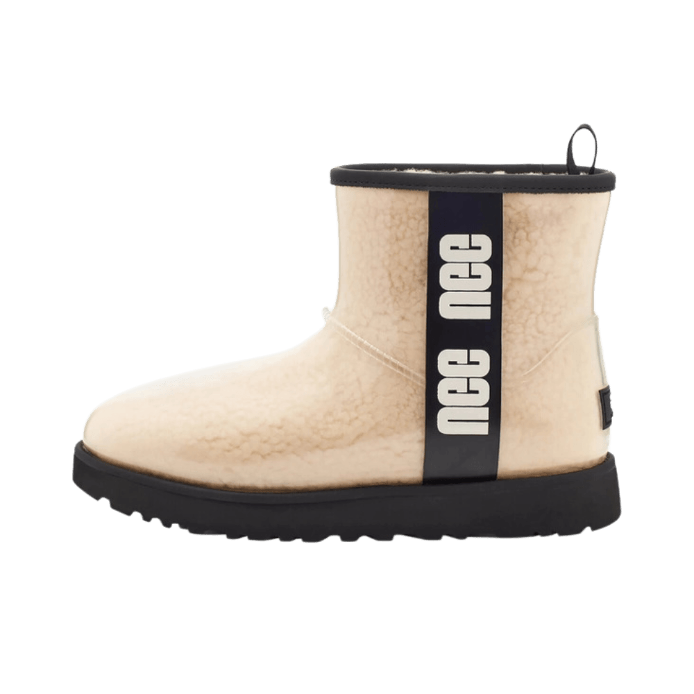 UGG Classic Clear Mini Boot Women Beige/Black 1113190-NBLC