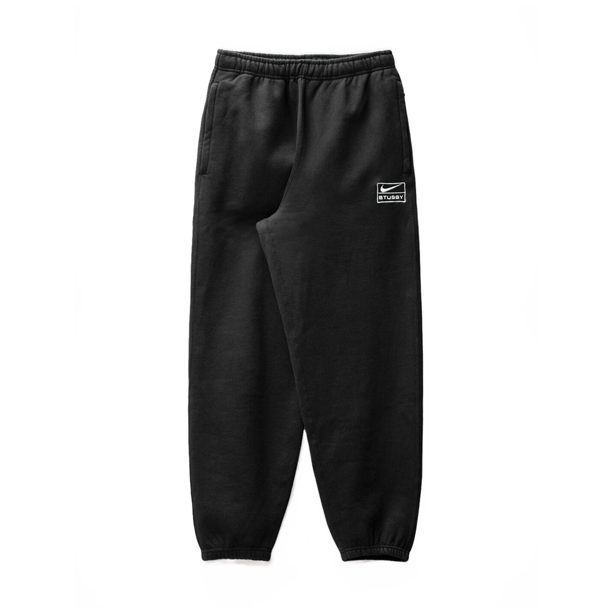 Stüssy x Nike Washed Fleece Trousers 'Black' FN5235-010