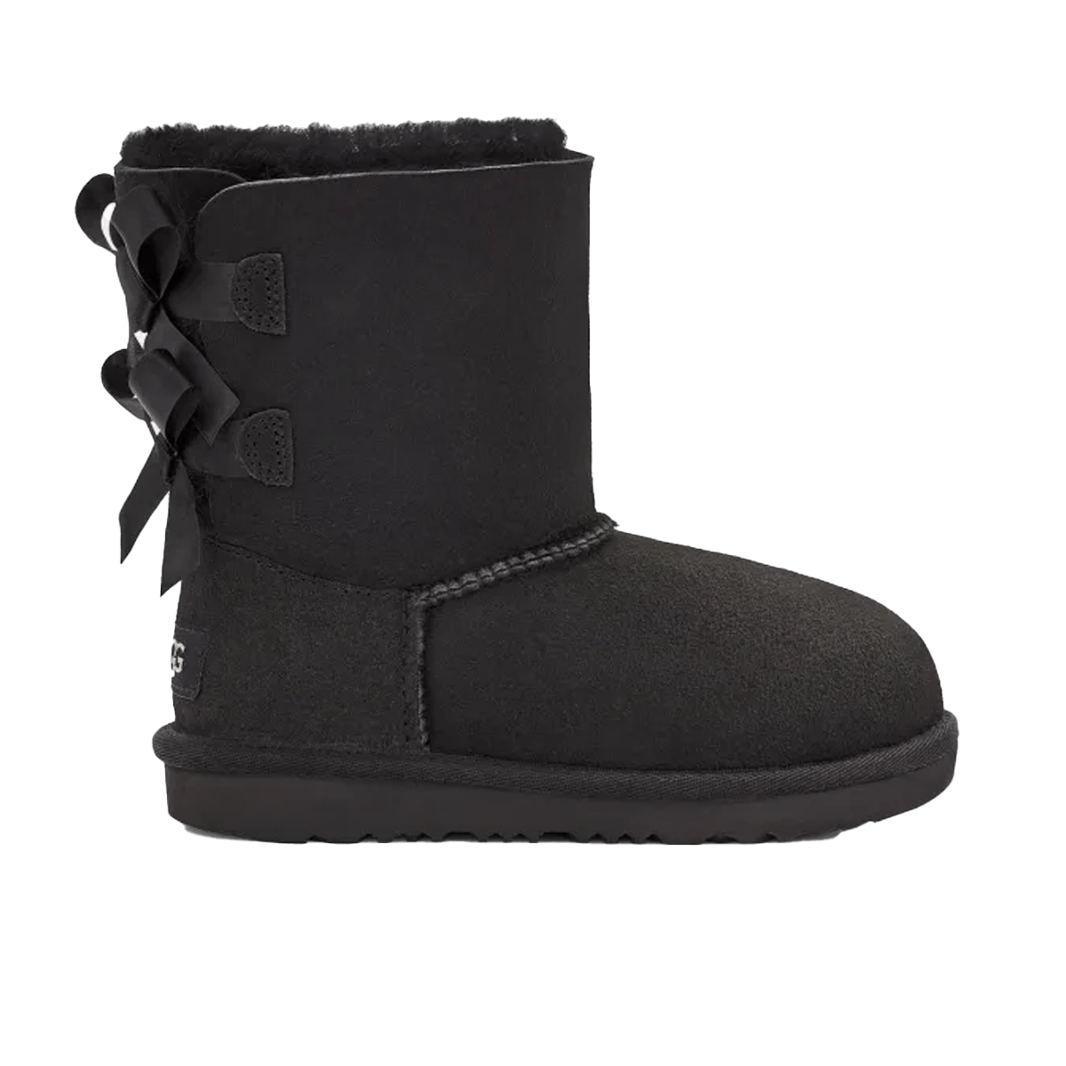 UGG Bailey Bow II Boot Kids 'Black' 1017394K-BLK