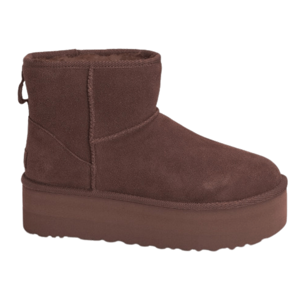 Damen Schneestiefel Braun UGG W CLASSIC MINI PLATFORM 1134991-BCDR