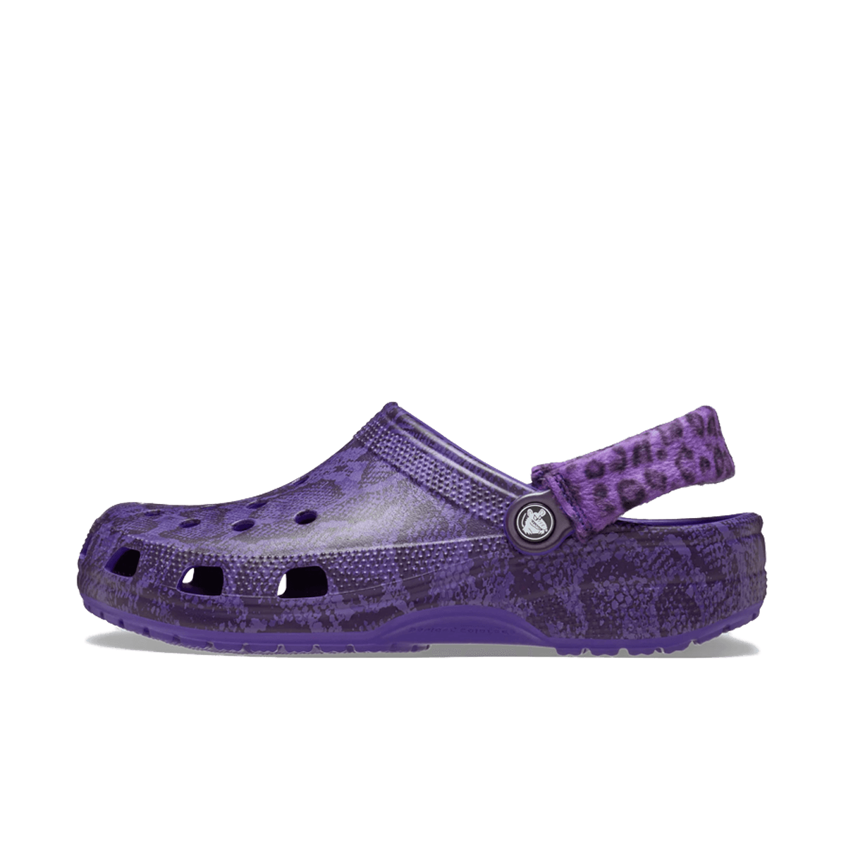 StrayRats x Crocs Classic Clog 'Ultraviolet Snakeskin' 211083-506