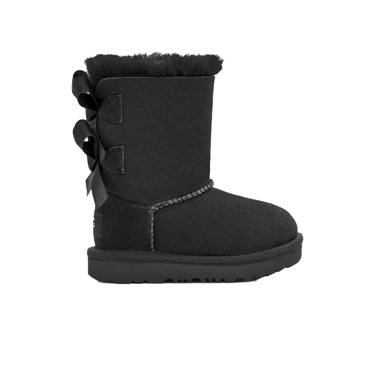 UGG Bailey Bow II Boot Kids Black 1017394T-BLK