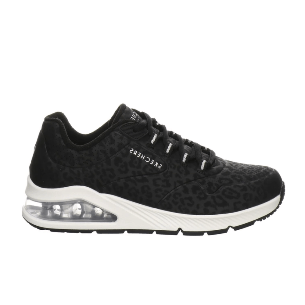 Skechers Uno 'Black Leopard' 155642BLK