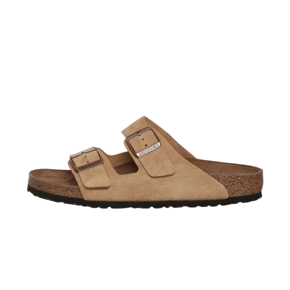 Birkenstock Arizona Suede Leather "Latte Cream" 1026190