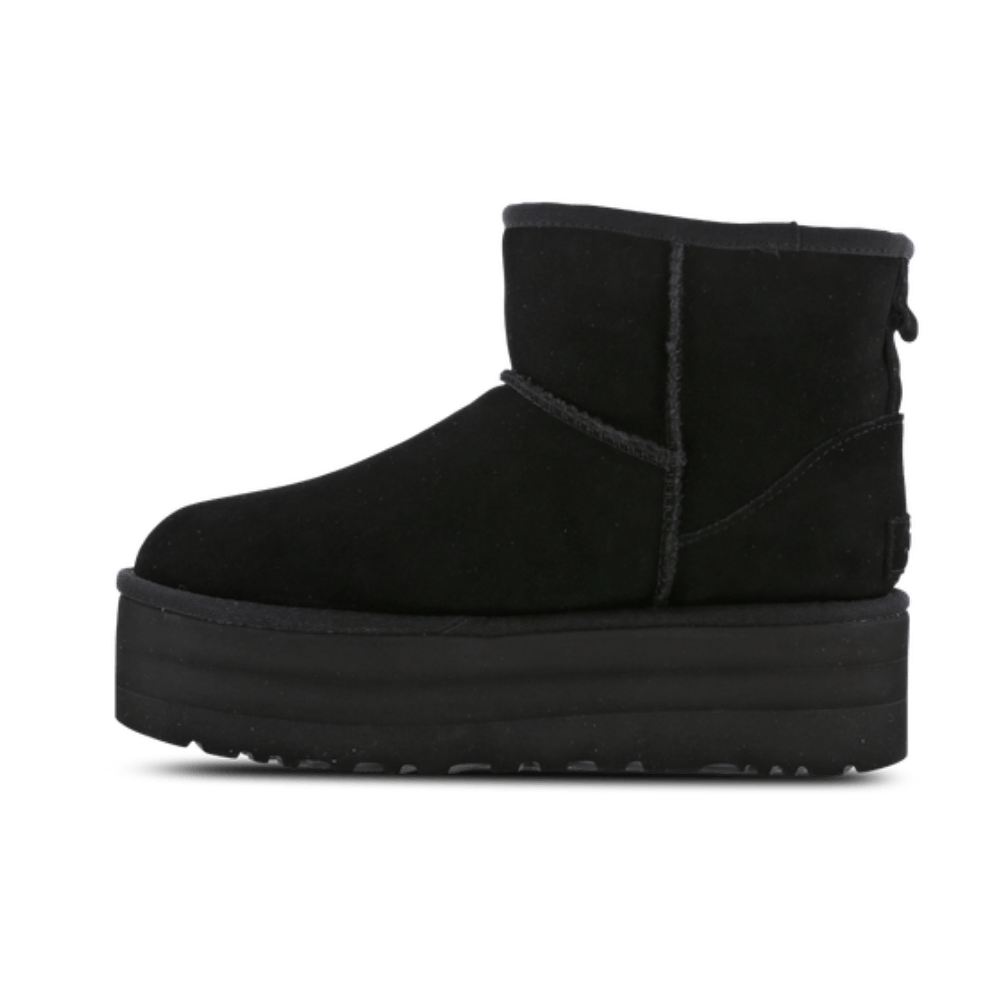 Damen Schneestiefel Schwarz UGG W CLASSIC MINI PLATFORM 1134991-BLK