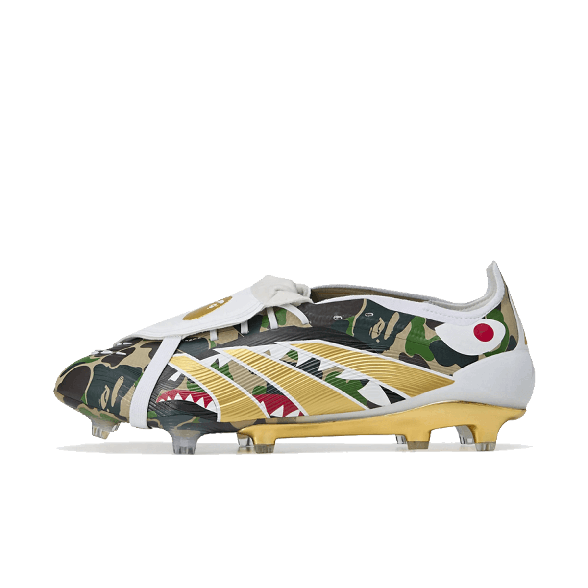 BAPE x adidas Predator Elite Tongue 'Green Camo Shark' JS3104