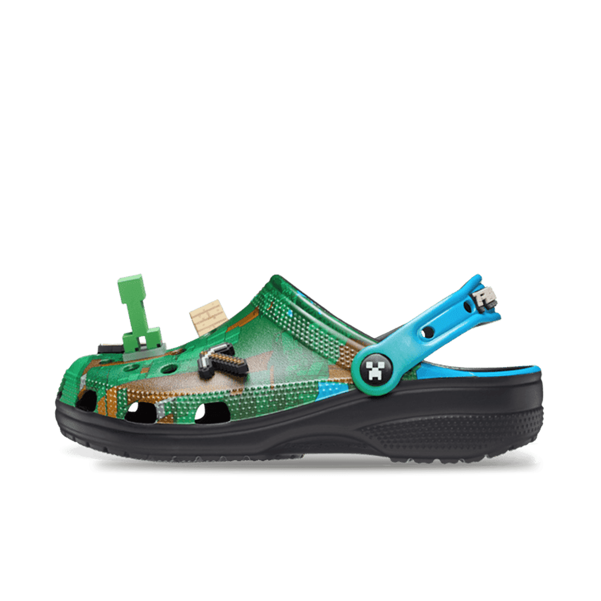 Minecraft x Crocs Classic Clog Kids 'Forest Dark' 210830-90H