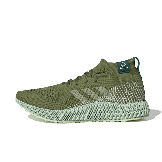Pharrell Williams x adidas 4D 'Olive' FV6334
