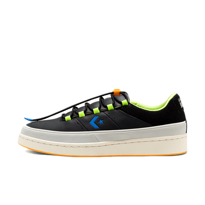 Converse Pro Leather Low 1980's 'Black' 166597C