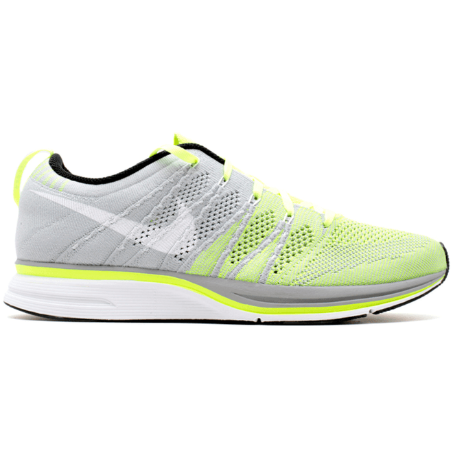 Nike Flyknit Trainer Volt White 532984-714
