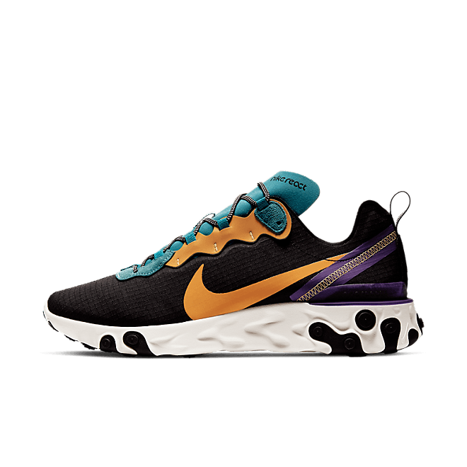 Nike React Element 55 PRM Black Mineral Cyan CI9593-002