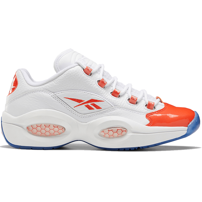 Reebok Question Low Patent Toe Orange FX4999