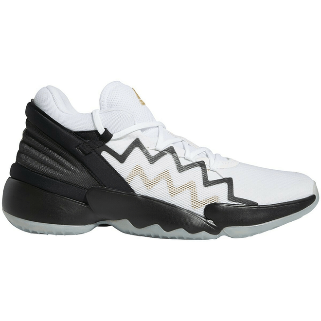 adidas DON Issue 2 White Black Gold FU7384