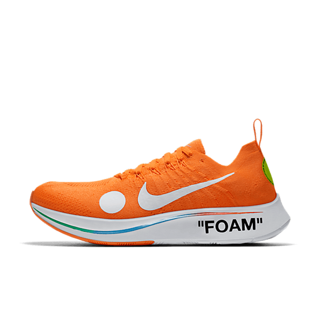 OFF WHITE x Nike Zoom Fly Mercurial Flyknit 'Orange' AO2115-800