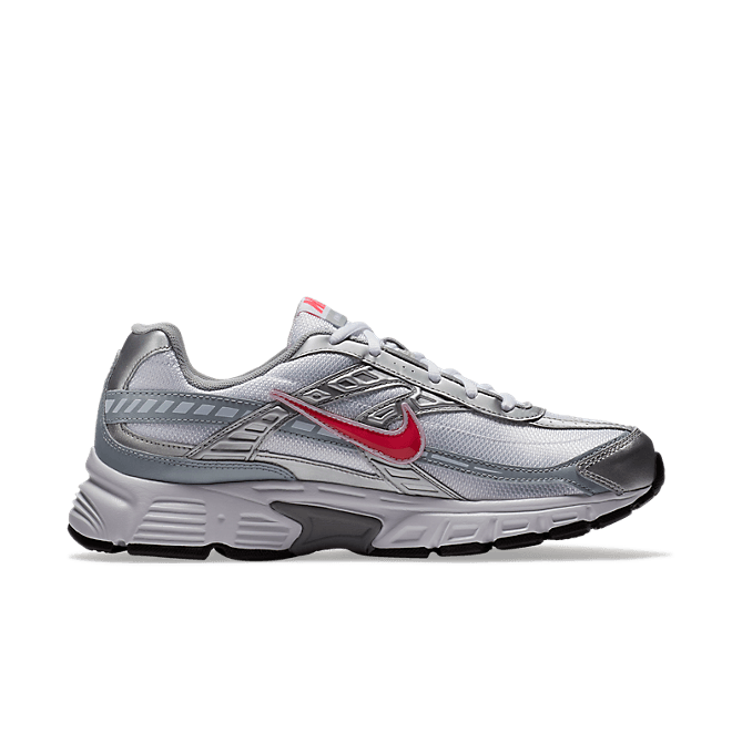 Womens Nike Initiator White/Cherry-Metallic Silver WMNS 394053-101
