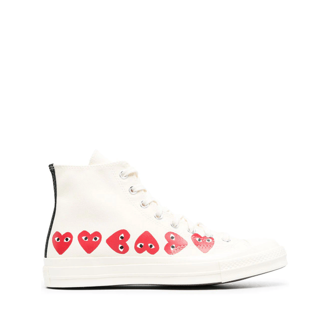 Comme Des Garçons Play x Converse Multi Hearts high-top P1K1162
