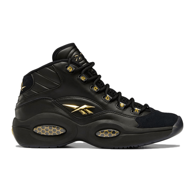 Reebok Question Mid Black Gold H01308