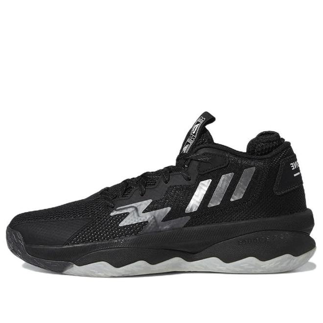 adidas Dame 8 8 Non-Slip Wear-resistant Black Silver BLACK GY6461