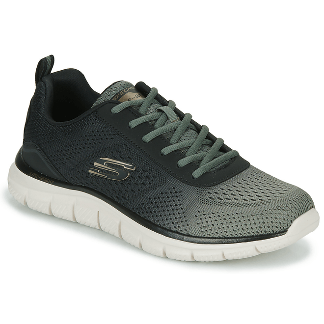 Skechers  TRACK - RIPKENT  men's Shoes (Trainers) in Grey 232399-OLBK