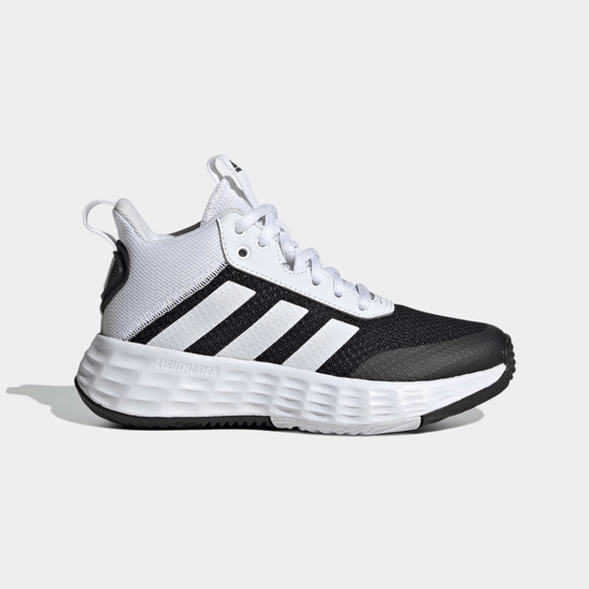 Kids adidas Ownthegame 2.0 PS White Black Basketball  GW1552