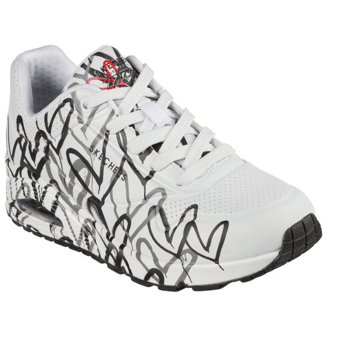 Damen Sneaker SKECHERS UNO SPREAD THE LOVE 155507-WBGY