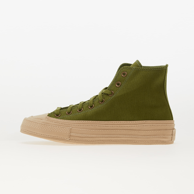Converse Renew "Herrgbone" Chuck Taylor 70 Hi Green A03661C