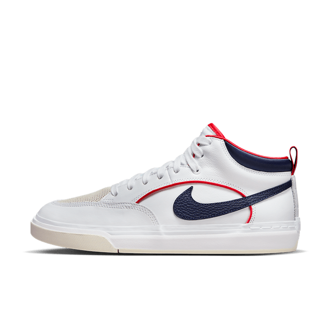 Nike SB React Leo PRM 'White Navy Red' FD0268-100