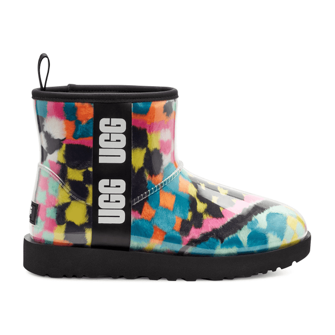 UGG Classic Clear Mini Boot Checks Black Multi (Women's) 1135530-BLKM