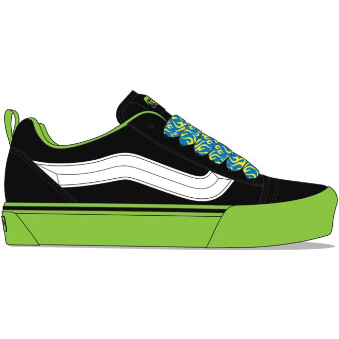 Vans Knu Skool Pop Outsole Green VN000CRPGRN