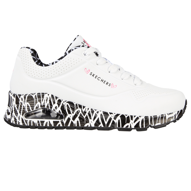 Skechers x JGoldcrown: Uno  155506-WBK