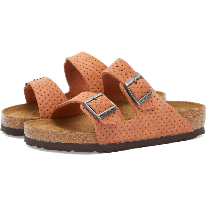 Birkenstock Arizona Burnt Orange Embossed Dots 1026985