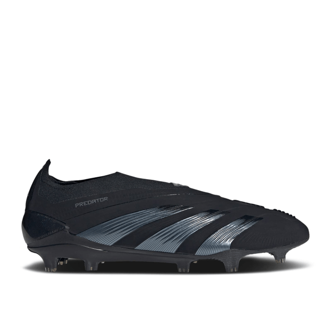 adidas Predator 24 Elite Laceless FG 'Base Black Pack'  IE1807