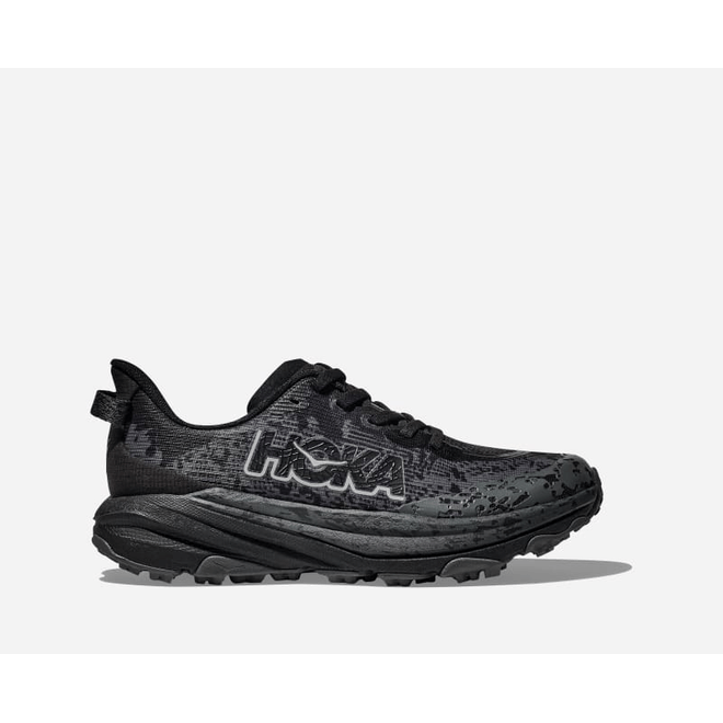 HOKA Kid's Speedgoat 6 Trail  Obsidian 1156933-ORR